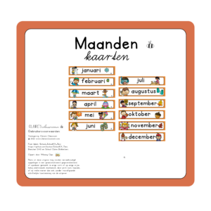Maanden jaar