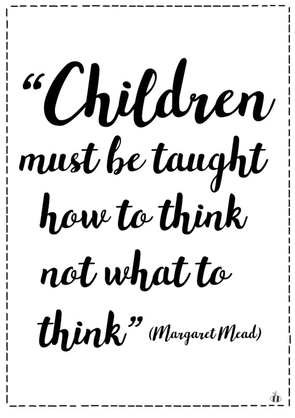 Positieve poster "Children must be..." - Image 2