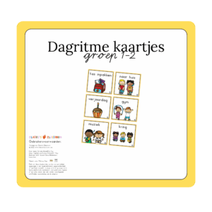 Dagritme groep 1-2
