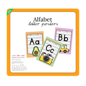 Alphabet cards new - Alfabet kaarten nieuw